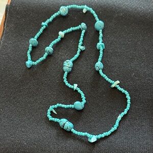 Turquoise Beaded Necklace